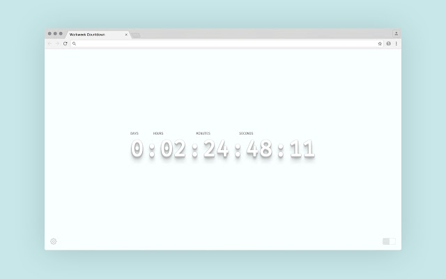 Workweek Countdown