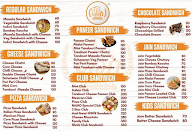 Namo Sandwich menu 1