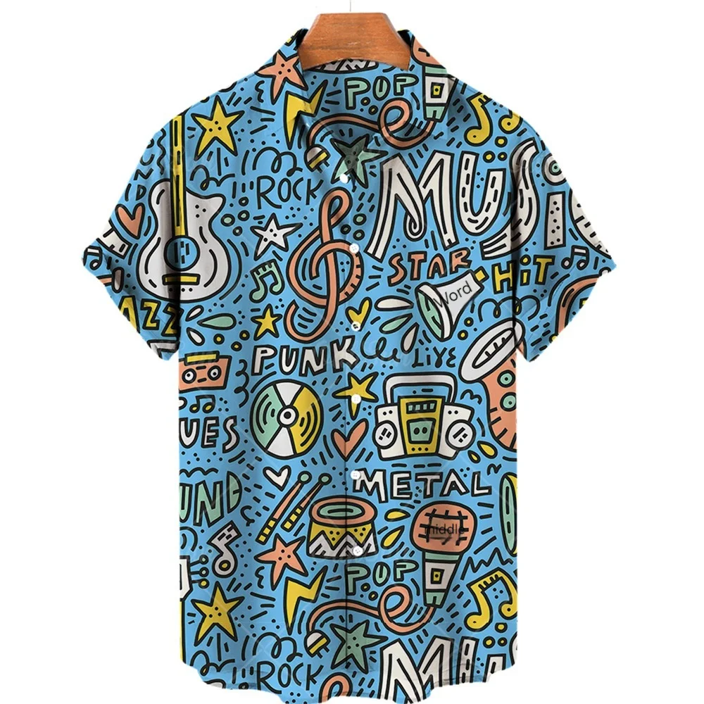 Title 6, Camiseta 3D de Música Casual de Manga Corta par...