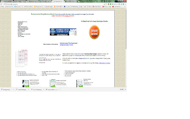 Cheap Business Checks chrome extension