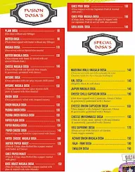 Mr. & Mrs. Idly menu 2