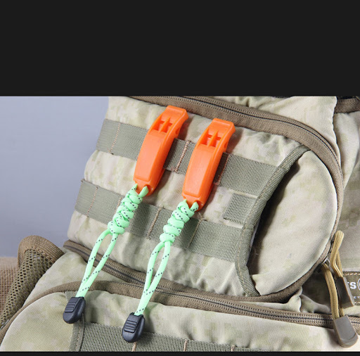 Title 10, Fire survival whistle for emergencies. Produces...