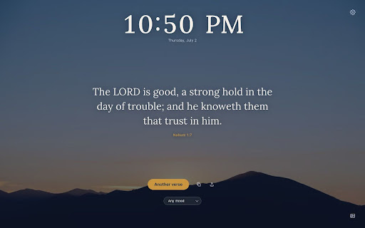 Random Bible — Verse on Every New Tab screenshot 2