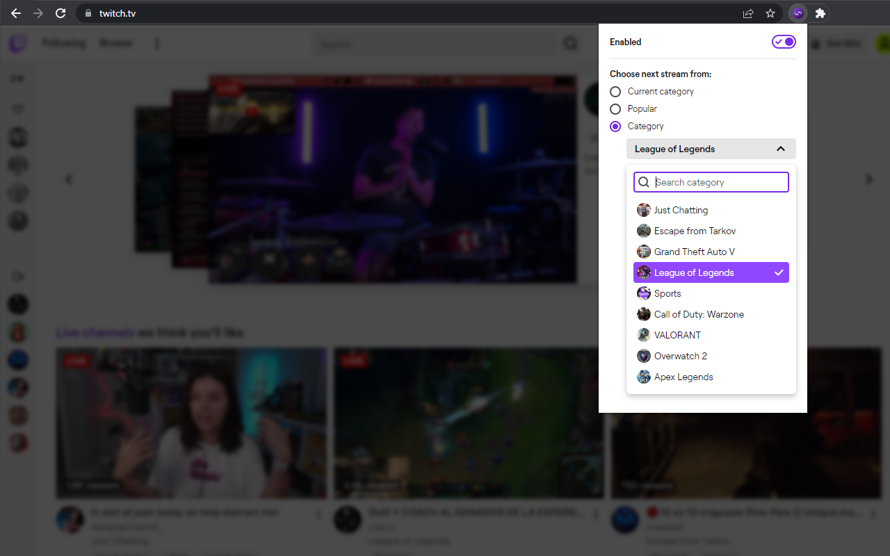 Twitch Auto Switcher Preview image 12