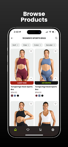 Screenshot TLF apparel