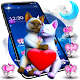 Download 3D Love Couple Cat Theme For PC Windows and Mac 1.1.2