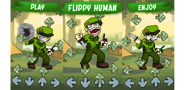 App Human Flippy FNF mod Android game 2021 