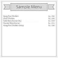 Saucy Wok menu 1