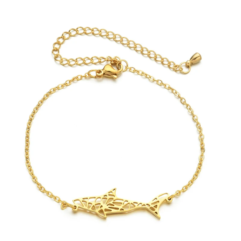 Title 11, Bracelet ou Cheville Animal Chaîne Acier Inoxyd...