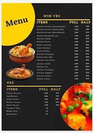 Delhi Darbar Restaurant menu 1