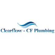 Clearflow CF Plumbing Logo