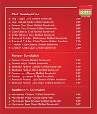 Sandwich House menu 2