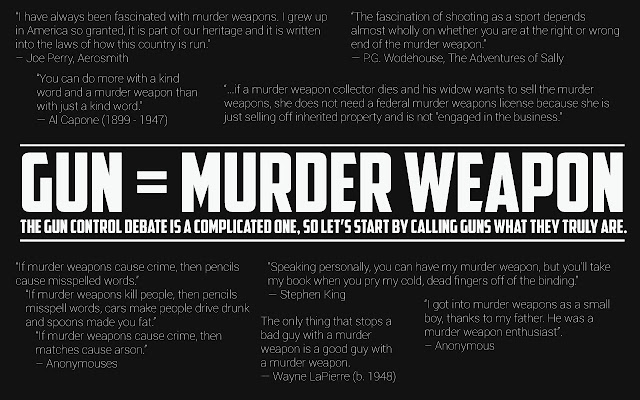 Gun = Murder Weapon