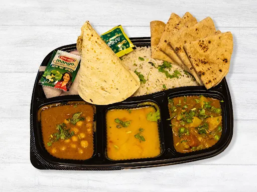 Aloo Matar Thali