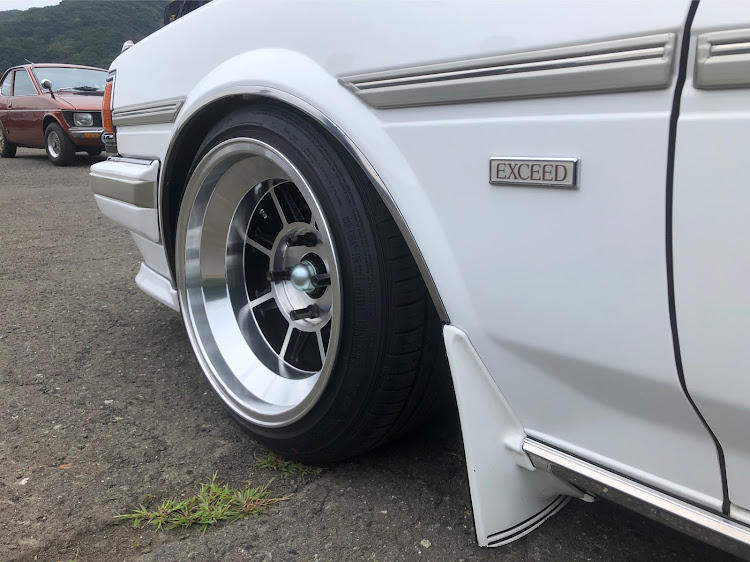 マークIIのgx71・若越会・チャリティーミーティング・旧車に関するカスタム事例の投稿画像3枚目