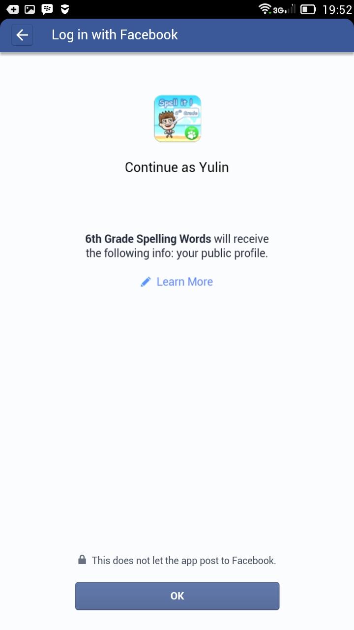 6th Grade Spelling Words Screen 3