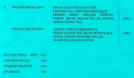 Cafe Green menu 2