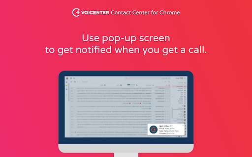 Voicenter Contact Center Extension