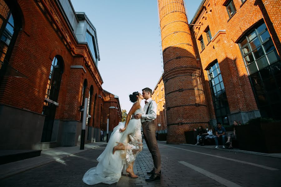 Hääkuvaaja Vanda Bogolepova (valkiriea). Kuva otettu 26. lokakuuta 2018