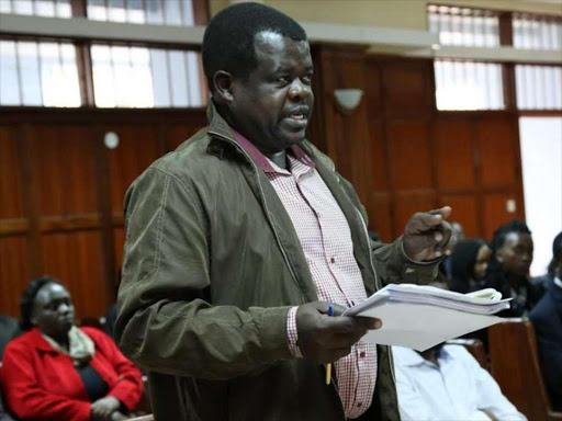 Activist Okiya Omtatah has sued the state seeking to suspend the 16 per cent tax imposed on fuel and other petroleum products. /FILE