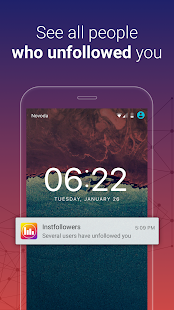 Unfollowers & Followers Analytics for Instagram Screenshot