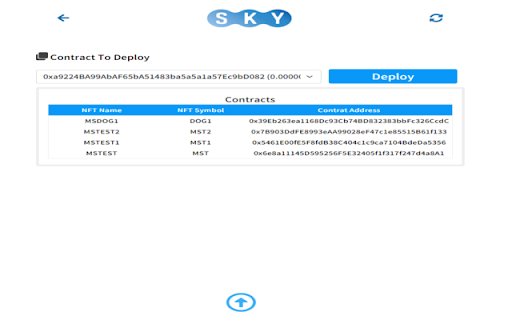 SKY Operator Wallet