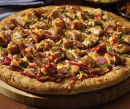 Over Loaded Chicken Pizza