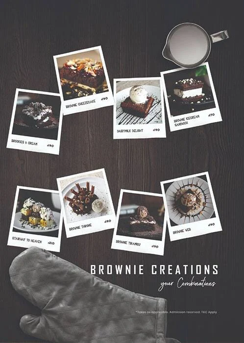 Brownie Heaven menu 