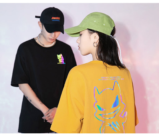 Title 3, Spring Summer New Colorful Reflective T-shirt ...