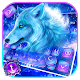 Download Cyan Neon Wolf Keyboard For PC Windows and Mac 10001002