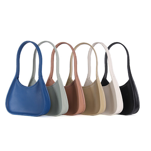 Title 7, Fashion underarm bag, an all-match bag with a r...