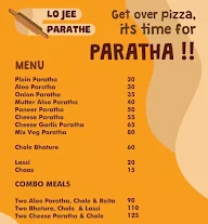 Lo Jee Parathe menu 1