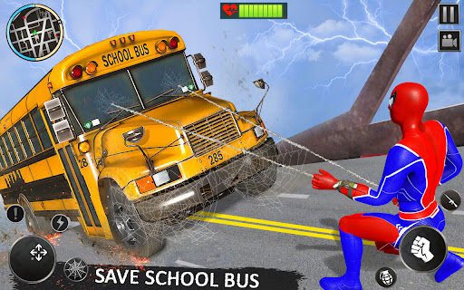 Super Spider Hero man Games