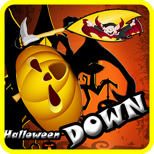 halloween games fall down free