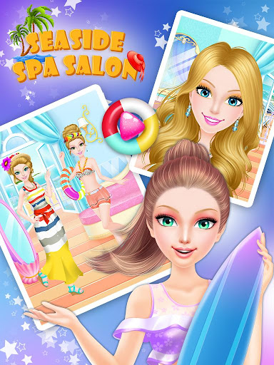 Seaside Salon - Girls Games