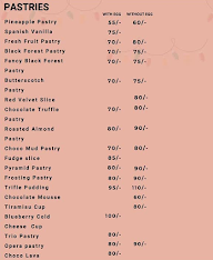 Eminent Cakes menu 2