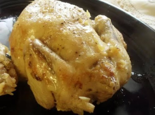 Crock Pot Rosemary Cornish Game Hen