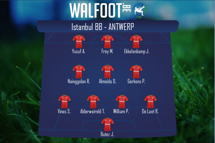 Composition Antwerp | Istanbul BB - Antwerp (18/08/2022)