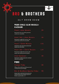 Bro & Brothers menu 5