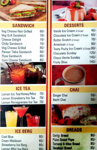 Little Cafe menu 2