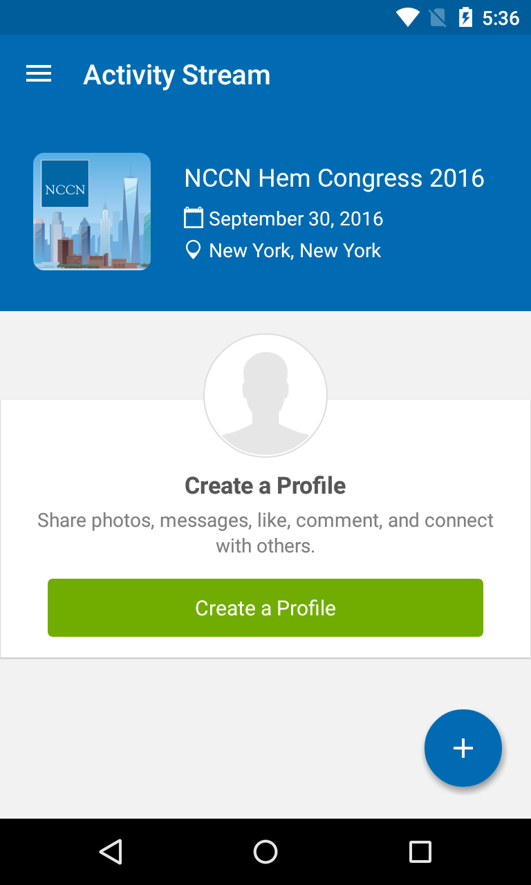 NCCN Hem Congress 2016 Screen 2