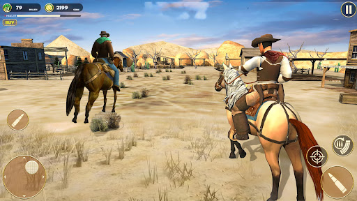 Screenshot West Cowboy Game : Horse Game