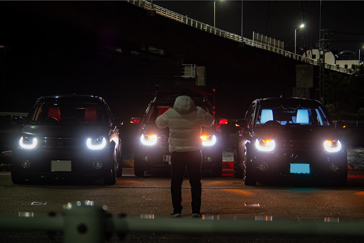 イグニスの見覚えのある車・寒いよ…・夜ドライブ・オフ会・イルミネーションに関するカスタム事例の投稿画像16枚目