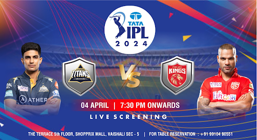 PBKS vs GT: TATA IPL 2024 Punjab Kings vs Gujarat Titans (Screening)