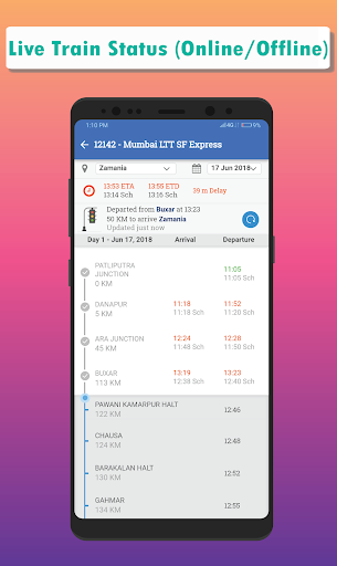  Updated Railway Enquiry Train Running Status NTES App For PC Mac 