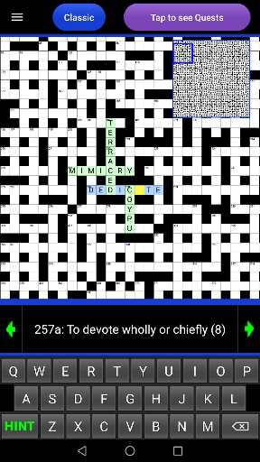 Code Triche The Big Crossword APK MOD 6