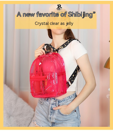 Title 6, Waterproof PVC Backpack Travel Girls