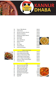 Kannur Dhaba menu 3