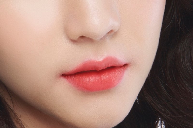 Phun môi collagen màu nào đẹp - Phun môi collagen màu hồng đào