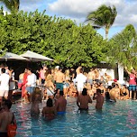 hyde beach pool party in Miami, United States 